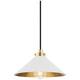 Option Aged Brass / Off White