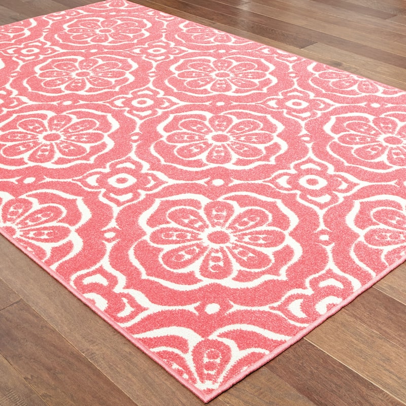 Vista Home Port Clarence Floral Medallions Area Rug by Havenside Home