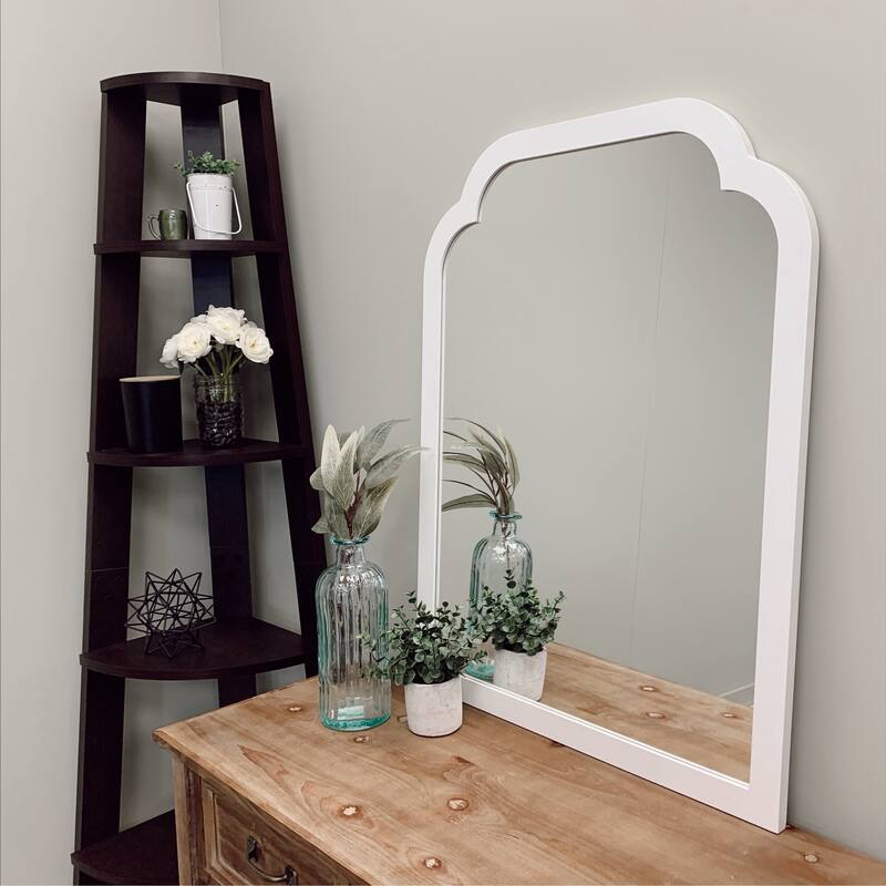 Tyler Framed Vanity Mirror - Clover Cathedral - 24.4x32.4