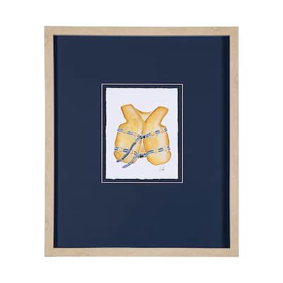 Lifejacket I Framed Art Print