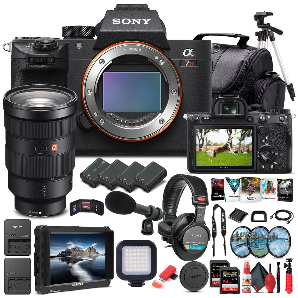 Sony Alpha a7R IV Mirrorless Camera W/ Sony FE 24-70mm Lens - Pro
