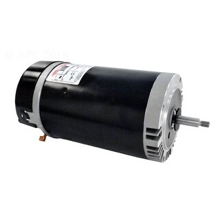 2 HP Black Silver North Star Threaded Shaft Pool Pump Motor, 1.35 SF ...