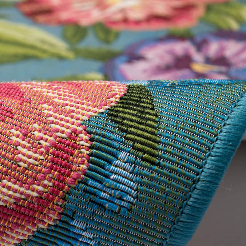 Liora Manne Esencia Secret Garden Indoor/Outdoor Mat