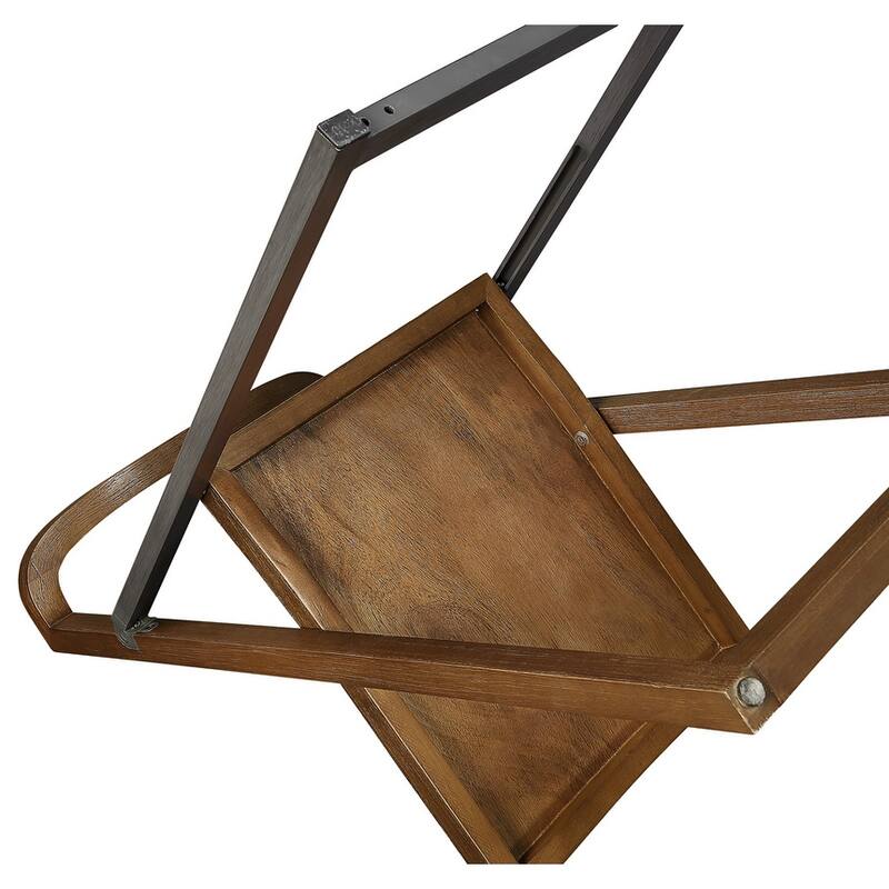 Boraam Sydney Chestnut Brown Folding Chair Set of 2