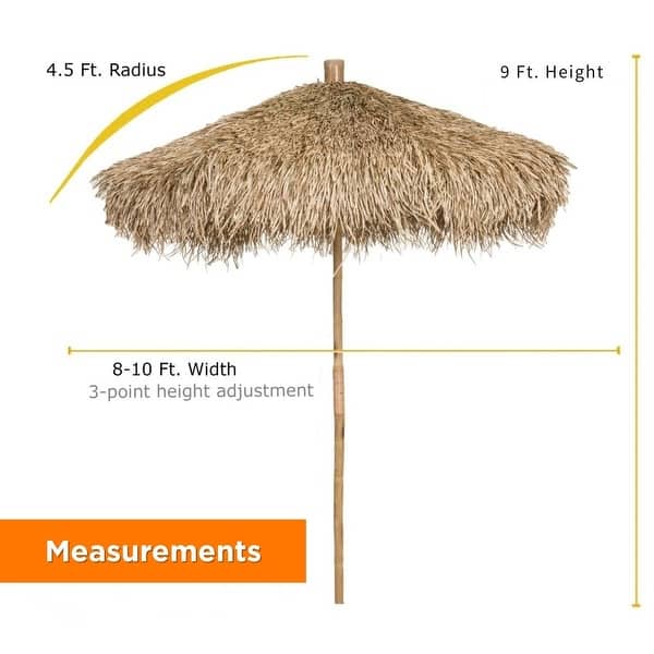 bamboo54 thatch patio umbrella Achla Designs 4.5 in. Tall, Cast Aluminum Indoor Outdoor Frog Statue, Painted Finish, Garden Statue