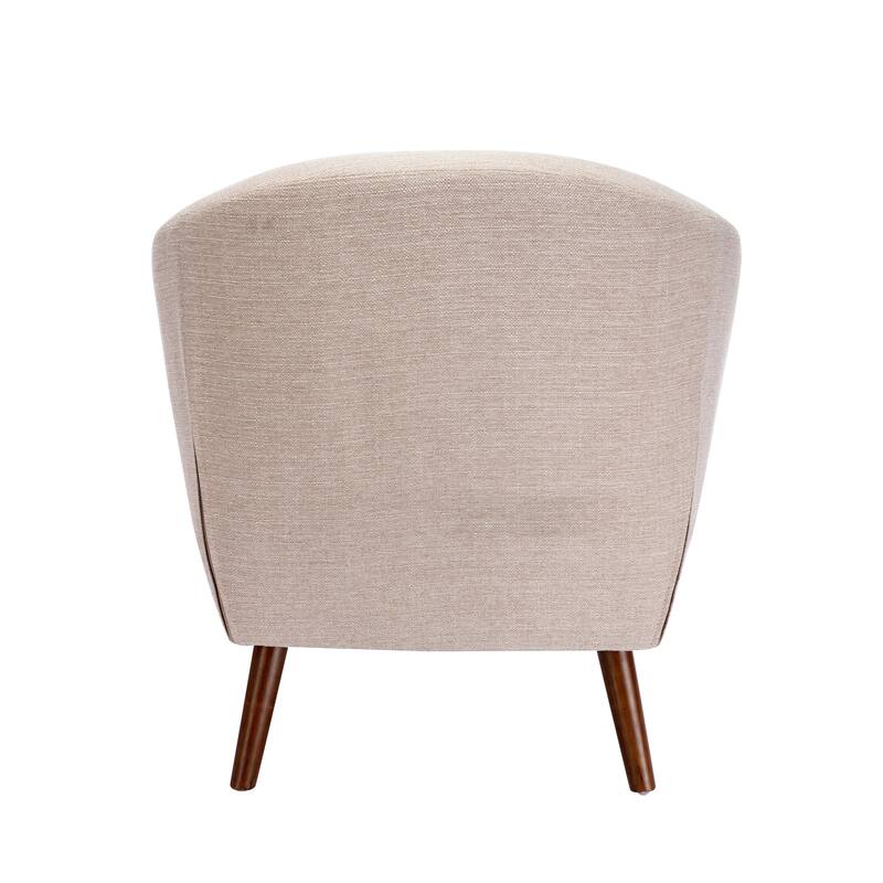 Carson Carrington Junsele Linen Upholstery Club Accent Chair