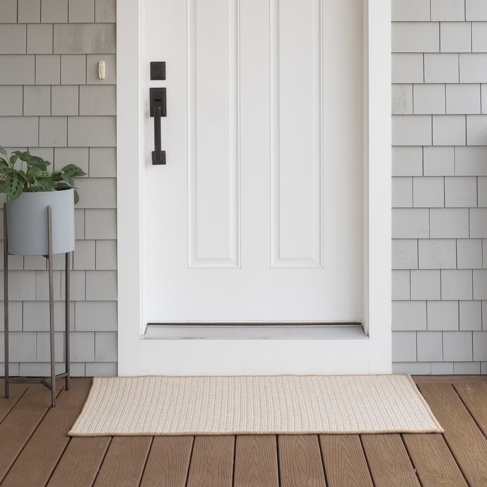 Entrance Door Mat, Durable Large Non-Slip Welcome Doormat, Indoor Outdoor  for Front Door, Bronze - 23X38 - On Sale - Bed Bath & Beyond - 36545169