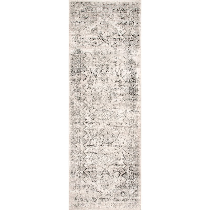 Nuloom Madisson Vintage Faded Medallion Area Rug