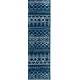 preview thumbnail 19 of 96, SAFAVIEH Amsterdam Bridget Moroccan Boho Rug 2'3" x 10' Runner - Navy/Beige