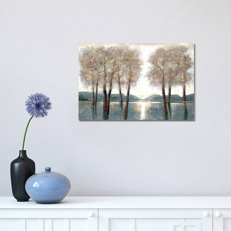 iCanvas "Approaching Woods" by Doris Charest Canvas Print - 12x18x1.5