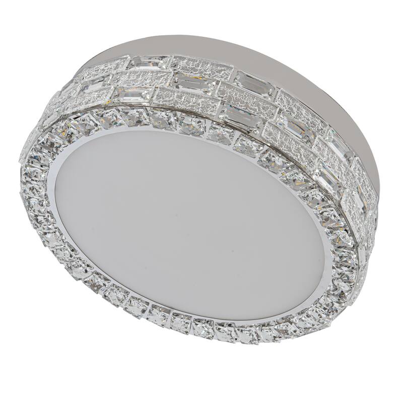 Artcraft Elegance Integrated LED Flush Mount - Chrome Finish