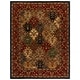 preview thumbnail 25 of 28, SAFAVIEH Handmade Heritage Lyra Traditional Oriental Wool Rug 6' x 9' - Beige/Burgundy - Rectangle