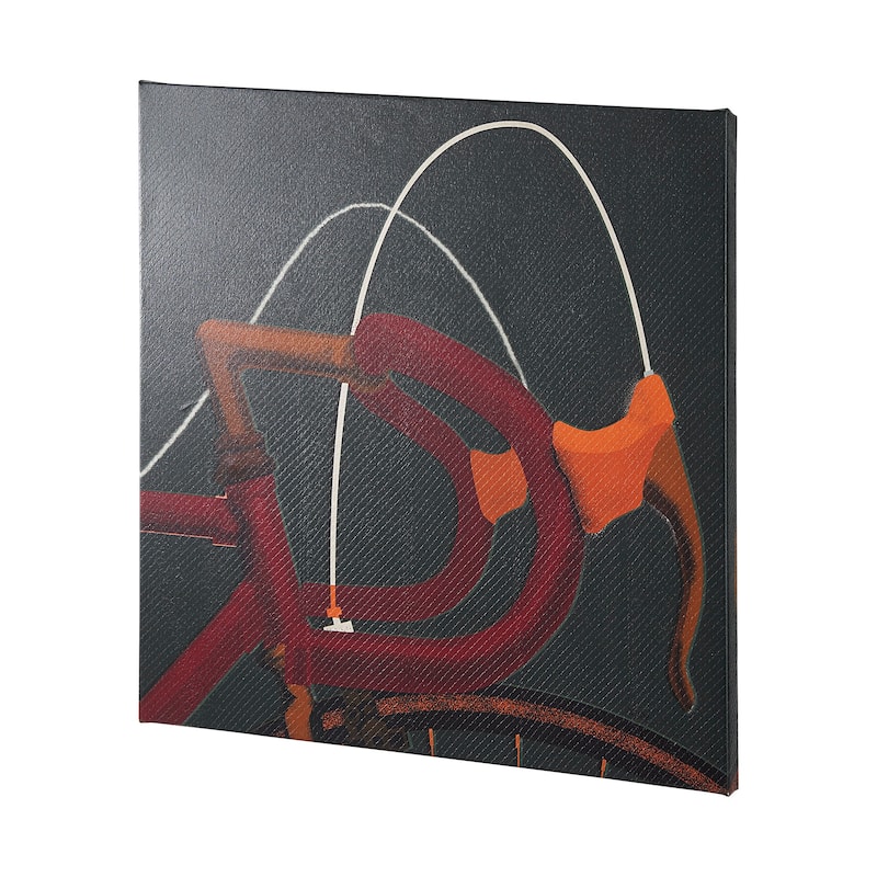 Bike Handle I (44 x 44) Canvas Art Print