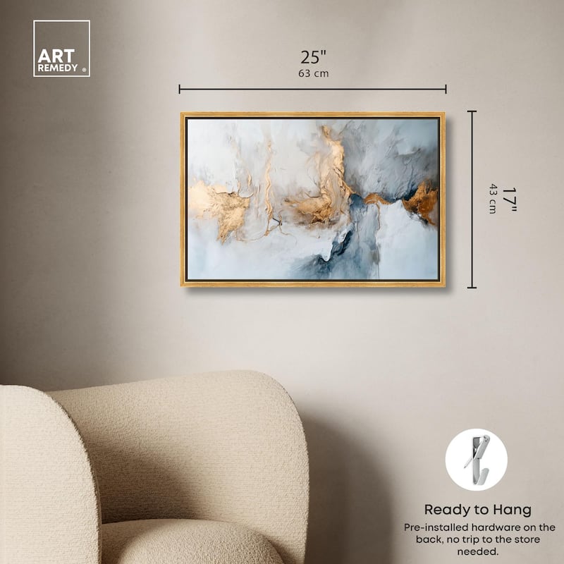 Canvas of Golden Shades Canvas by Art Remedy