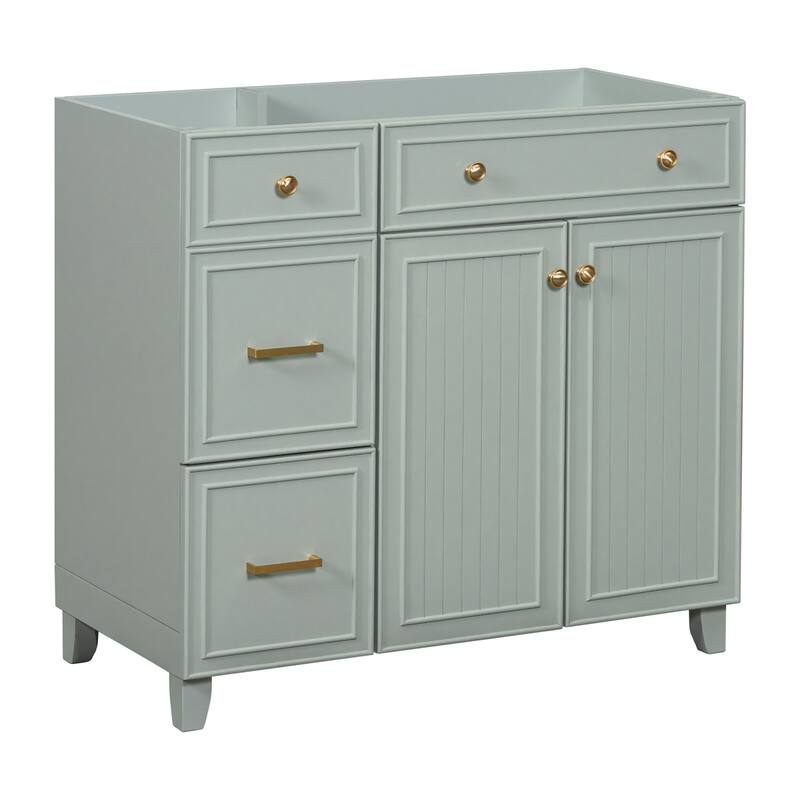 [Cabinet Only] 36" Bathroom Vanity(Sink not included)