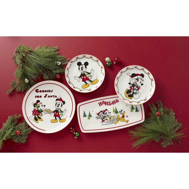Lenox Disney Holiday Cookies for Santa Plate
