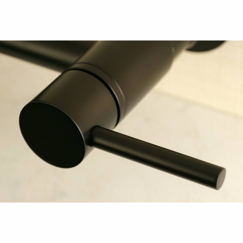 Kingston Brass Concord 8 in. Centerset Wall Mount Kitchen Faucet