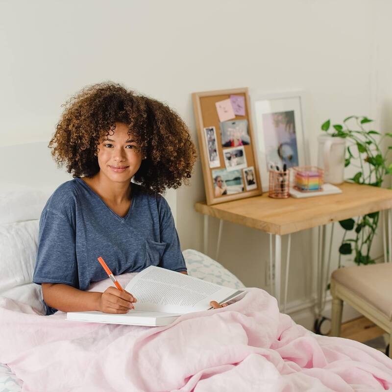 French Linen Duvet Cover - Throw/Blanket (42x72)