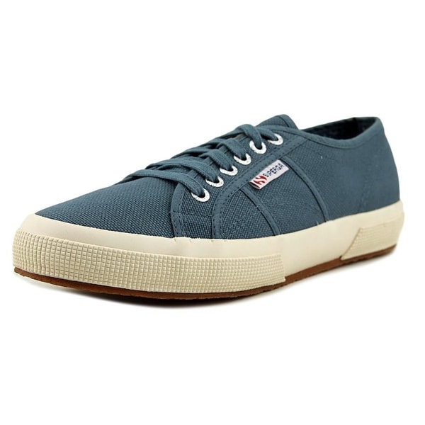 Superga 2750 Cotu Classic Women Round Toe Canvas Blue Sneakers