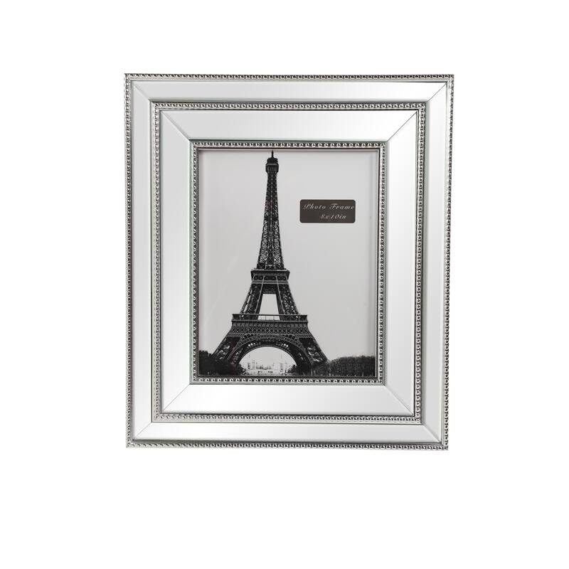 Polystone Photo Frame - Silver - Roche River Decor