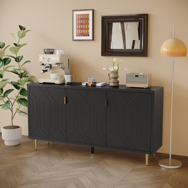 Storage Sideboard Cabinet - N/A