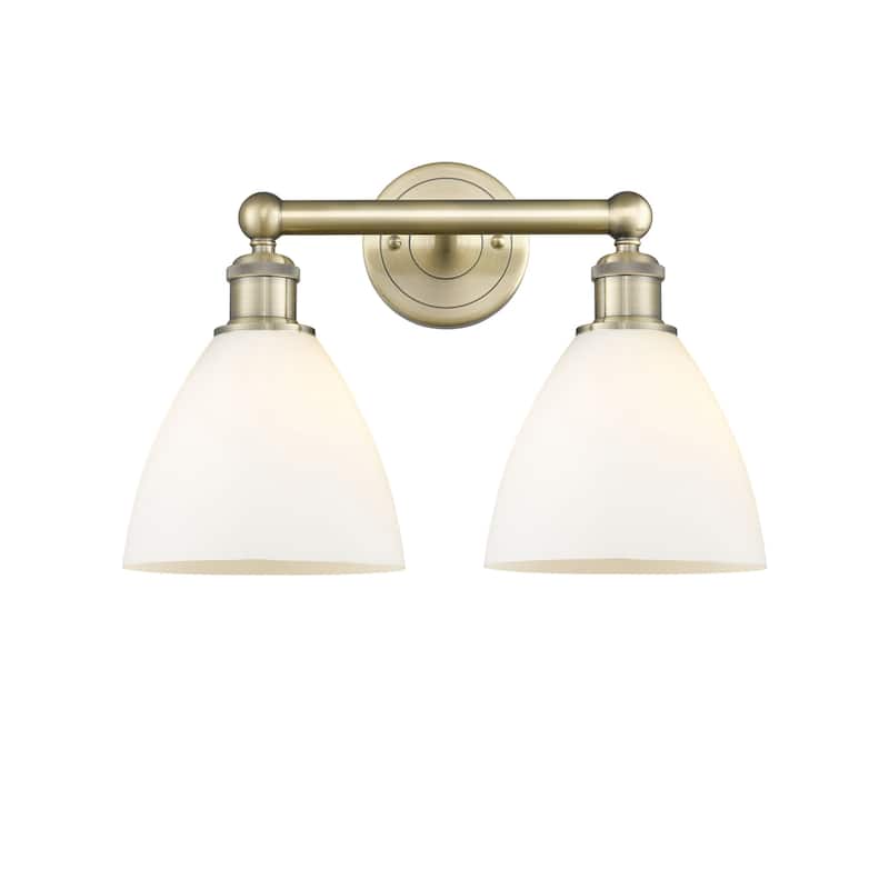 Innovations Lighting 616-2W-12-17 Bristol Vanity Bristol Glass 2 Light