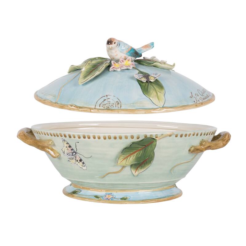 Fitz and Floyd Toulouse Soup Tureen w/Ladle On Sale Bed Bath