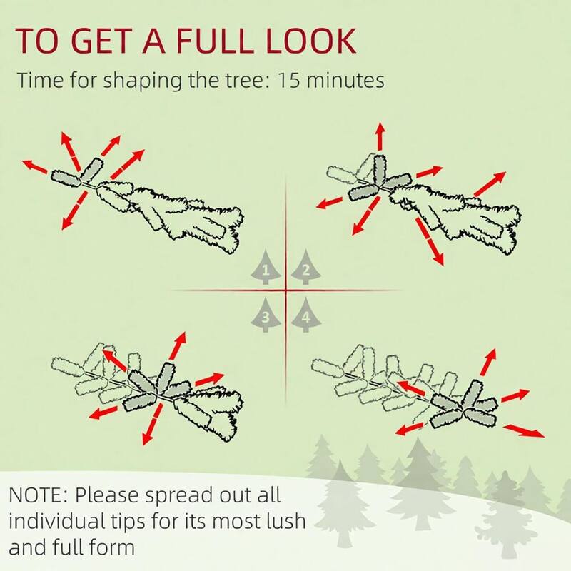 Snow Flocked Pencil Artificial Tree - Metal Base, Holiday Decor - Green