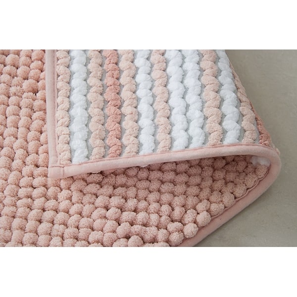 Irvine Striped Ombre Chenille Bath Rug Set On Sale Overstock 31319625
