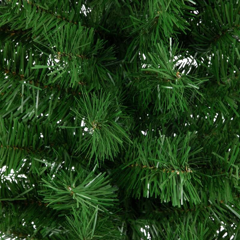 7' Artificial Pine Christmas Cross, Unlit