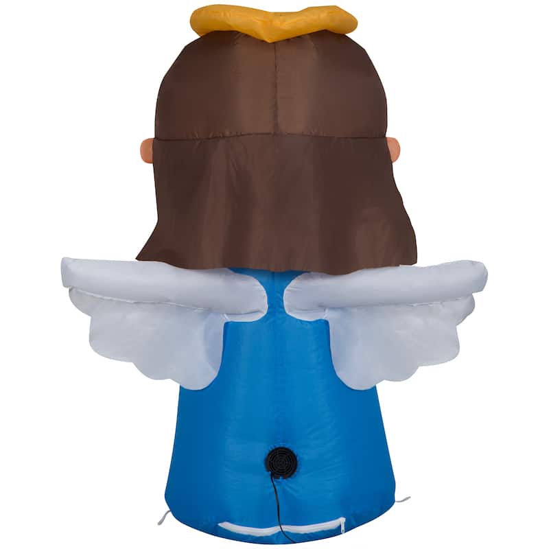 Gemmy Christmas Inflatable Angel, 3.5 ft Tall