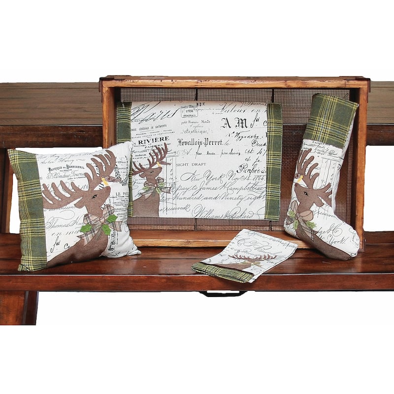 Reindeer Kichen Towel 16x22 -inch