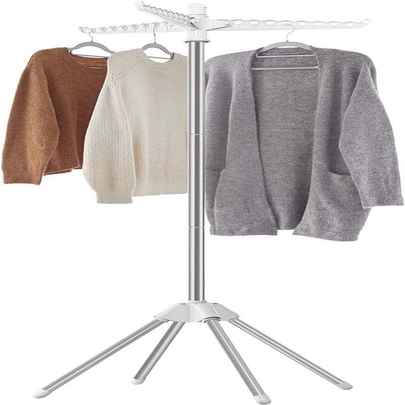 Clothes Drying Rack, 59-Inch Folding Laundry Drying Rack