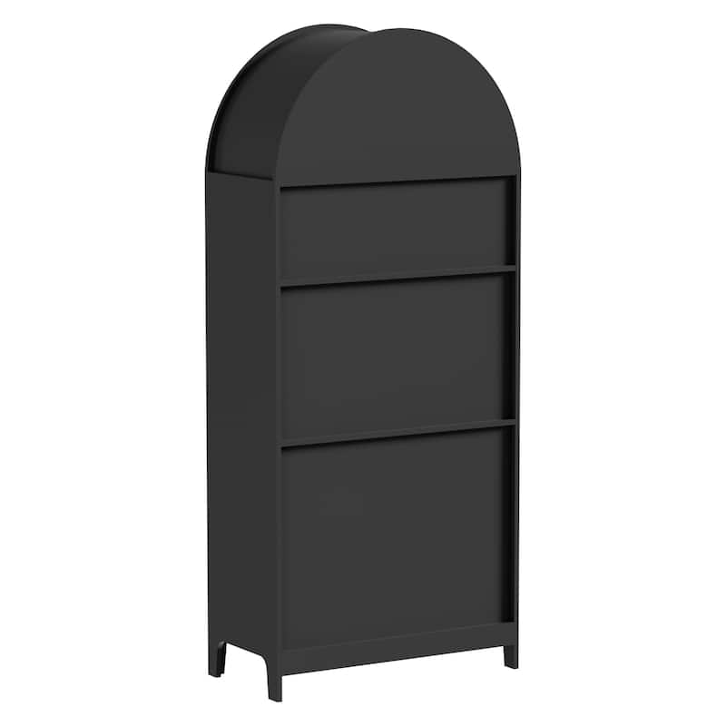 Arch Bookshelf Multi-Purpose Shelf for Living Room Kitchen