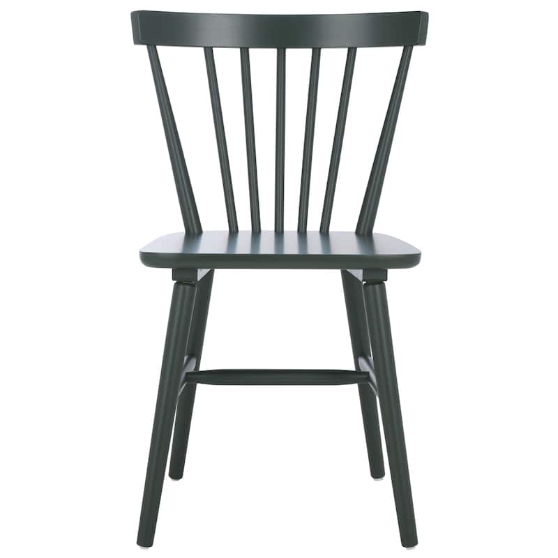 SAFAVIEH Signa Spindle Farmhouse Dining Chair (Set of 2) - 20" W x 20" D x 33" H - 20"W x 20"D x 33"H