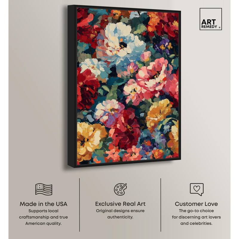 Garden Tapestries I Canvas by Art Remedy
