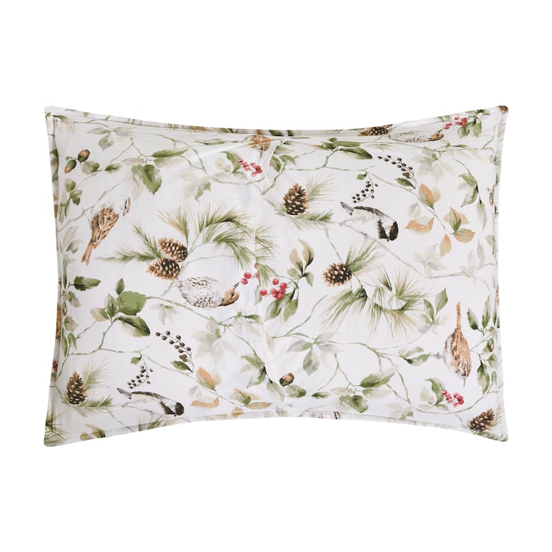 Mira Songbird Cotton Quilt Set - Reversible and Machine Washable