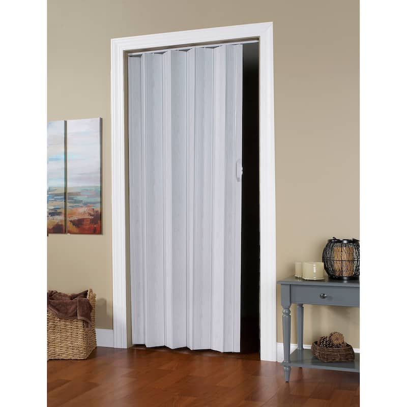 Spectrum Via White Mist PVC 48-inch x 96-inch Folding Door