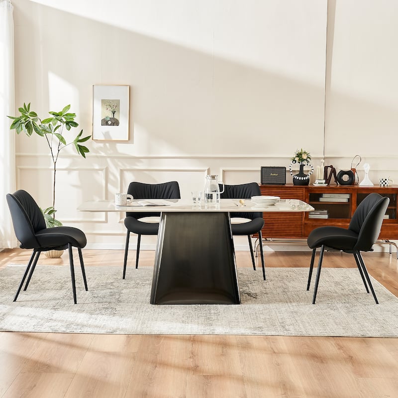 Modern Dining Kitchen Chairs Set of 2 Loads up to 300lbs