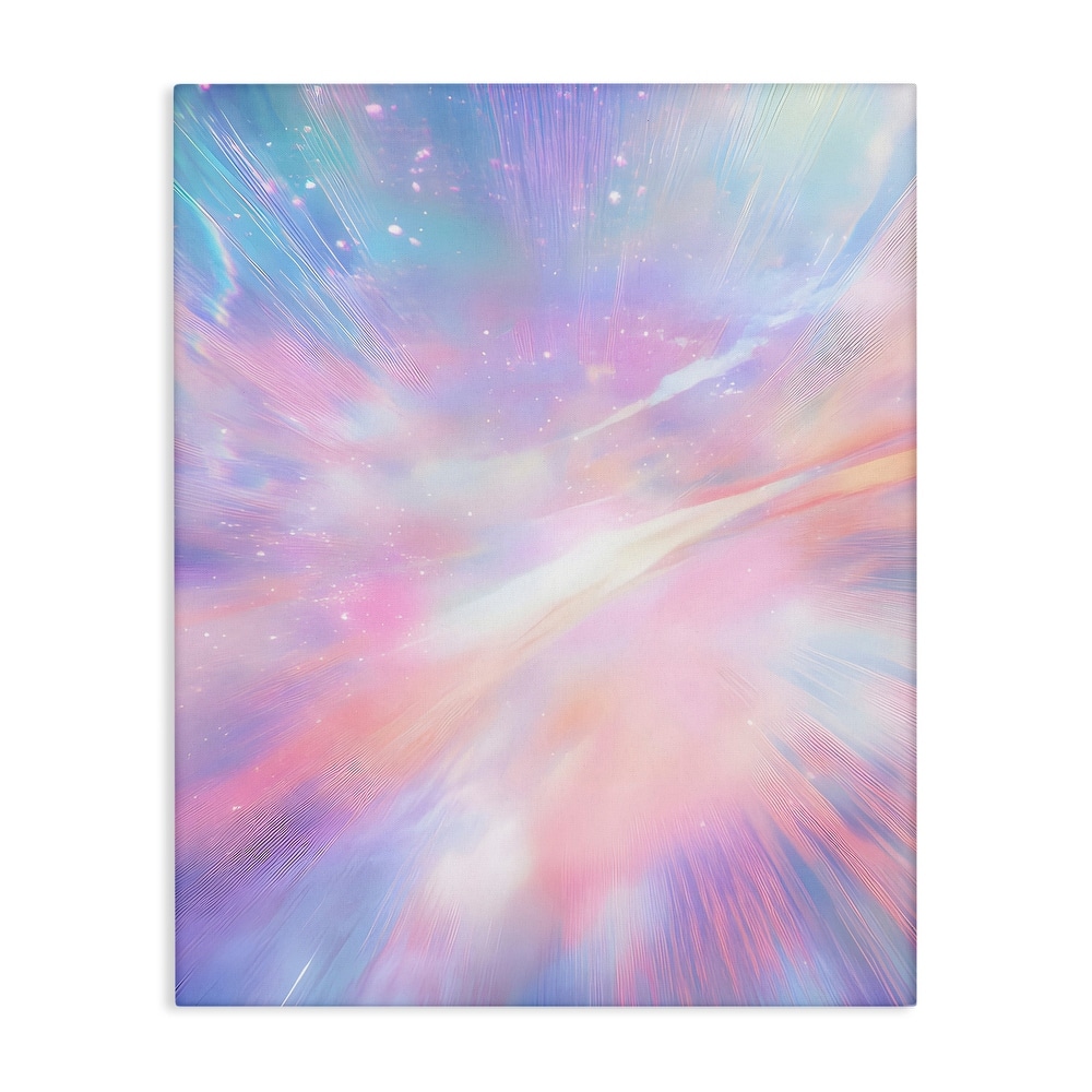 Stupell Iridescent Nebula Abstraction Canvas Wall Art Design By Franklyn Gregory