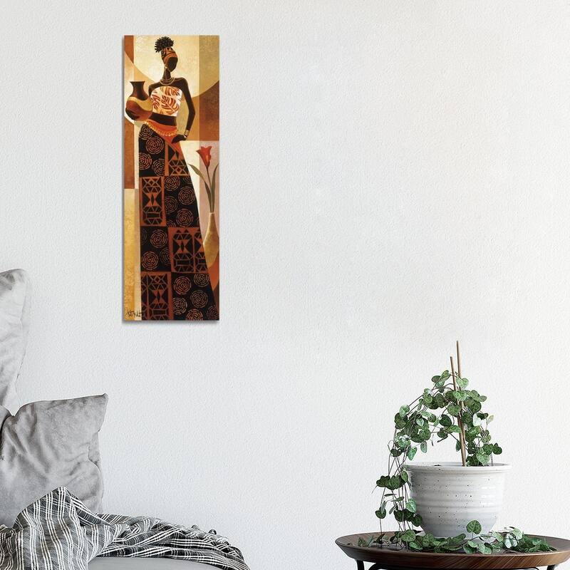 iCanvas "Naima" by Keith Mallett Canvas Print - 36x12x1.5