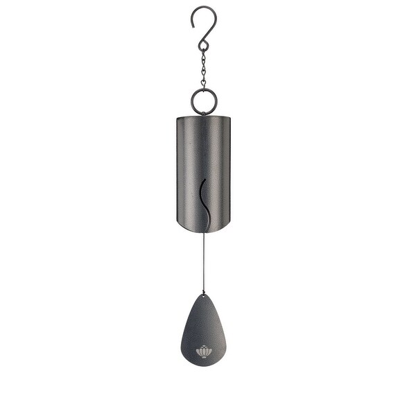 Wind Bell 4  - Pewter - 4"x4"x28"