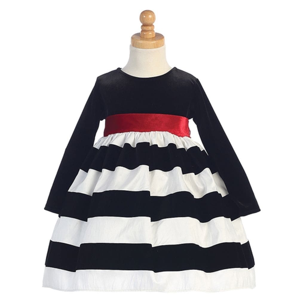 girls long sleeve christmas dress