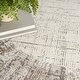 preview thumbnail 29 of 31, Nourison Emily Indoor only Ivory Grey Abstract Area Rug