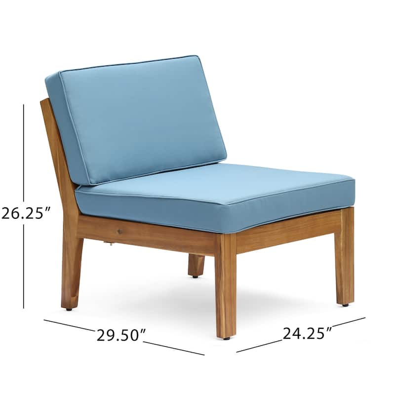 Outdoor L-Shaped Seating Combo Sofa Set 5 Pcs