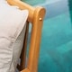 preview thumbnail 18 of 25, Cambridge Casual Lowell Teak Patio Club Chair with Cushion