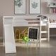 preview thumbnail 5 of 8, Gymax Twin Size Loft Bed with Slide Wood Low Sturdy Loft Bed Bedroom