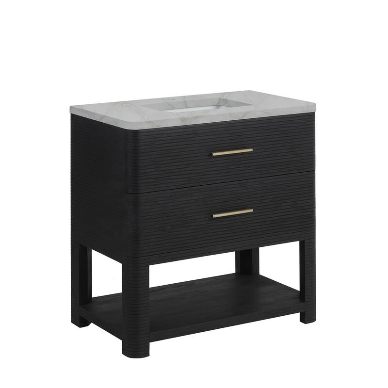 James Martin Vanities D704-V36-3VSL Lucian 36" Free Standing Single