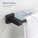 preview thumbnail 11 of 39, Cube 24 inch Bathroom Towel Bar