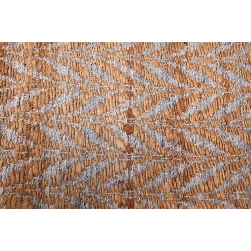 ECARPETGALLERY Flat-Weave Palas Denizli Light Brown Kilim - 5'2 x 7'7